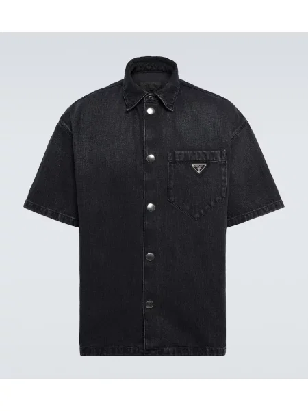 Риза Prada черно
