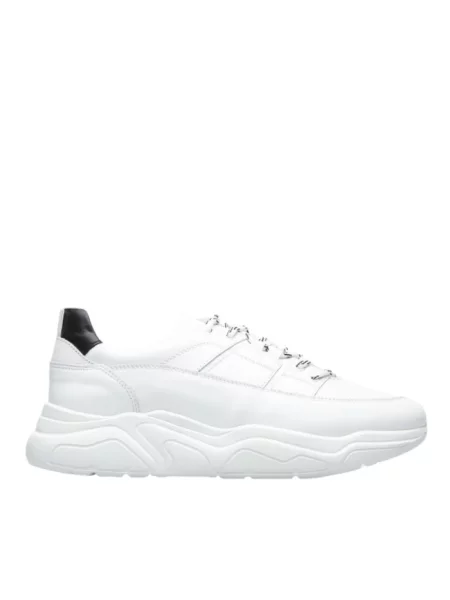 Sneakersy Doucal's skórzane białe