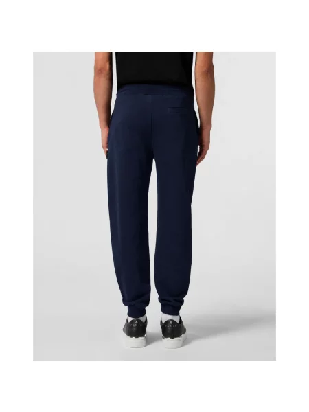Joggery Philipp Plein polarowe niebieskie