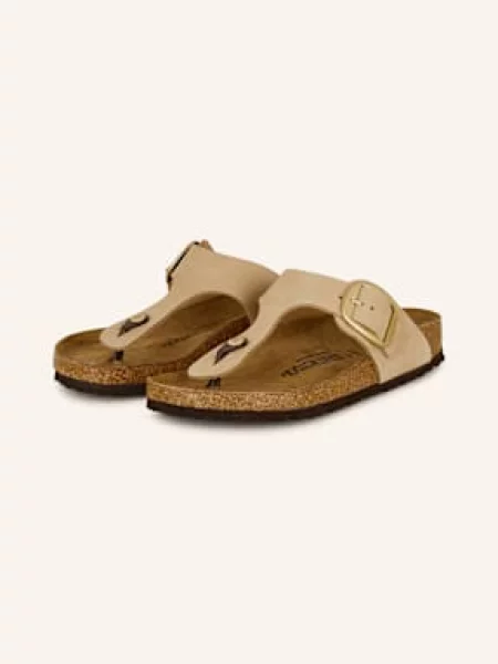 Birkenstock Žabky Gizeh Big Buckle světle hnědá béžové