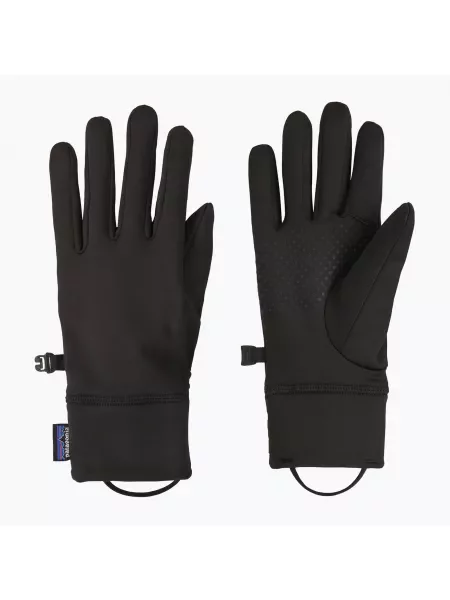 Rękawiczki trekkingowe Patagonia R1 Daily black czarne
