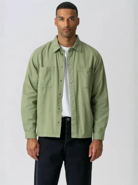 TEESHOPPEN Cămașă Shirt deschis verde