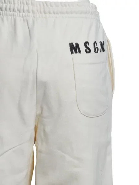 Dětské kalhoty Msgm bílé