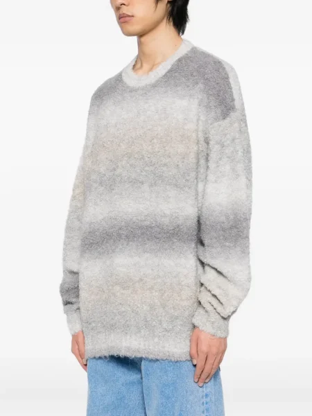 Pulover Izzue cu gradient gri