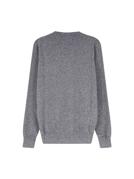 Sweter Brunello Cucinelli z kaszmiru szary