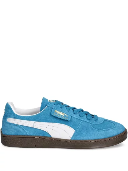 Sneakerși Puma Suede din piele de căprioară albastru