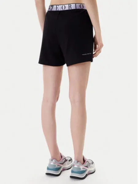Emporio Armani Hlače / bijela crna