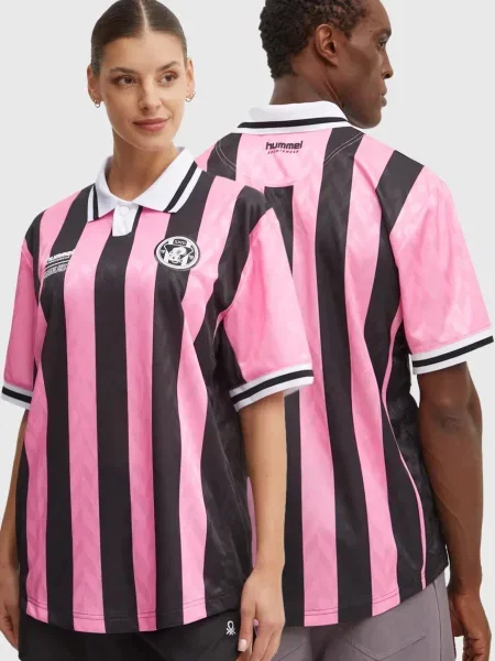 Тениска Hummel с десен черно