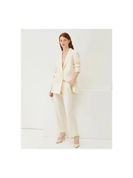 Pantaloni Marella alb