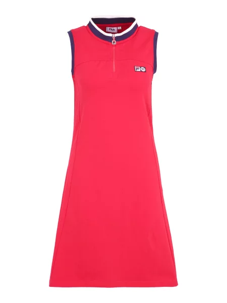 FILA Rochie Zetel albastru marin / roșu alb