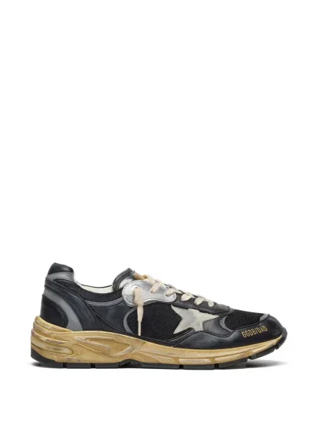 Sneakerși Golden Goose plasă negru