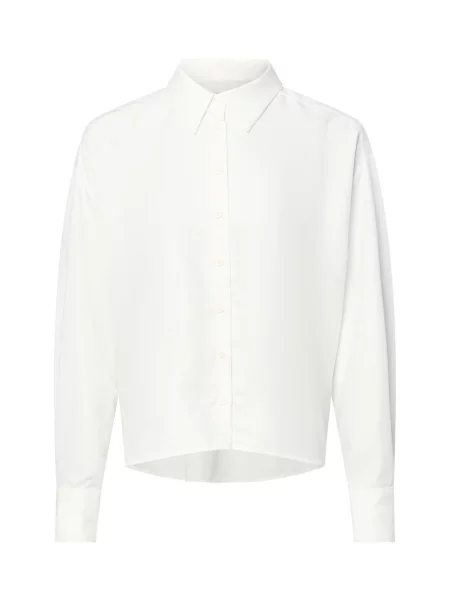 IPURI bluzka koszulowa Nora Kobiety jednolity 34 biały