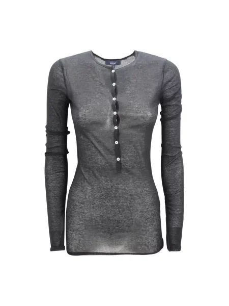 Top Soeur z krepy czarny