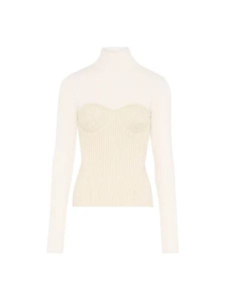 Sweter Jean Paul Gaultier biały