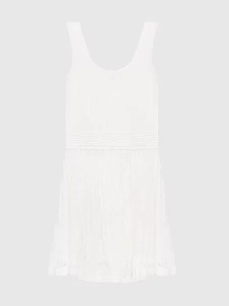 Сукня з мереживом Simkhai біла