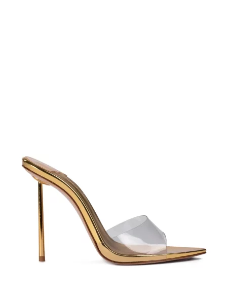 Papuci tip mules Le Silla alb