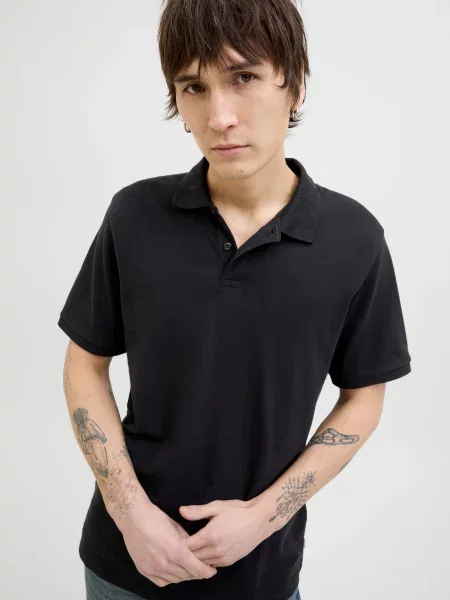 JACK & JONES Tricou JJKANE' negru