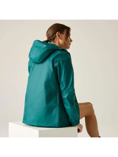 Kurtka trekkingowa Pack It Jacket III kieszonkowa przeciwdeszczowa niebieska