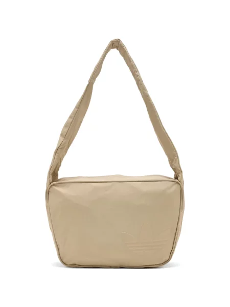 Geanta crossbody Adidas cu autograf alergare cu perforații gri