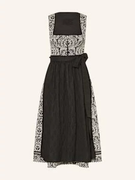 Sportalm Sukienka Bawarska schwarz czarna