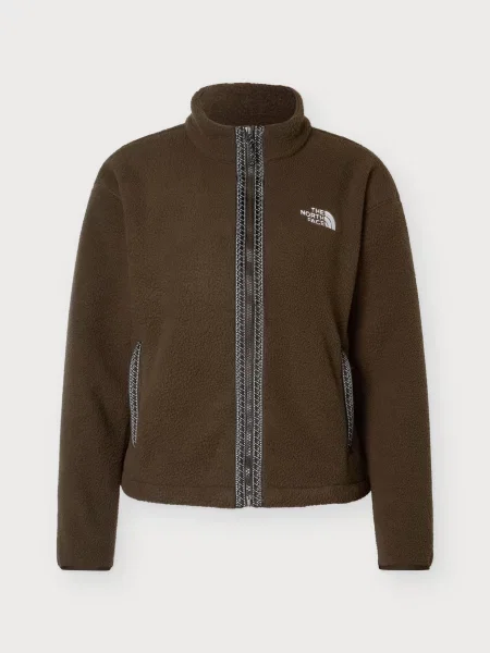 THE NORTH FACE Jachetă fleece FLEESKI maro alb