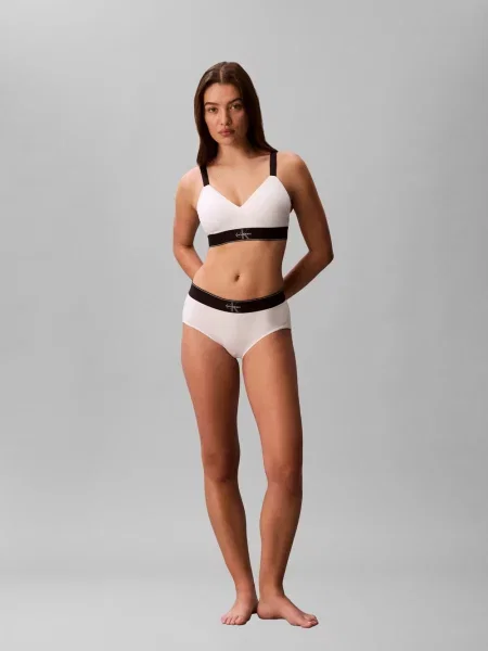 Calvin Klein Biustonosz usztywniany Kobiety jednolity S biały