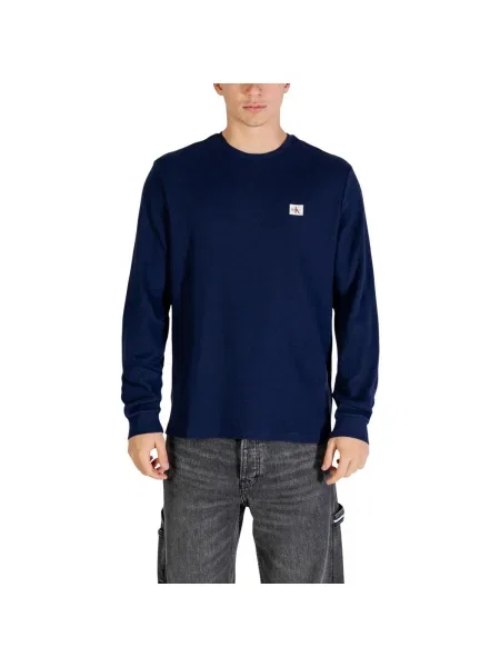 Tricou Calvin Klein Jeans albastru