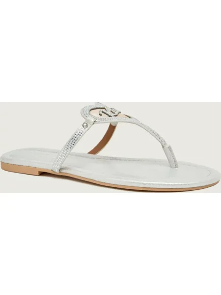 Șlapi Kurt Geiger cu motiv cu inimi