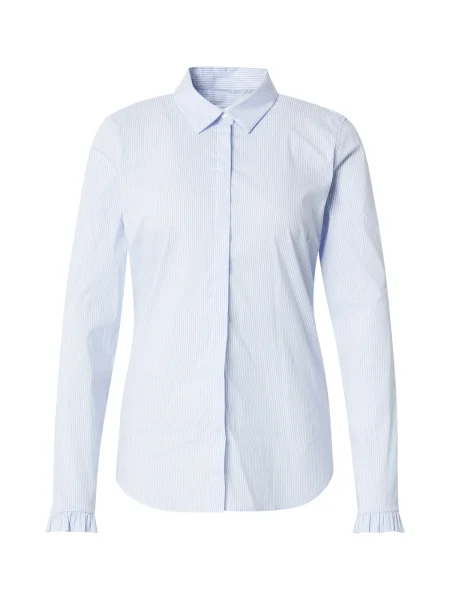 MOS MOSH Bluză MMMattie albastru deschis alb