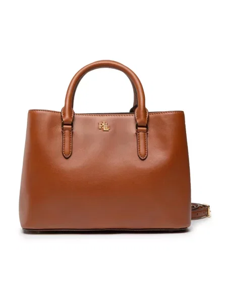 Torebka LAUREN RALPH LAUREN brązowa