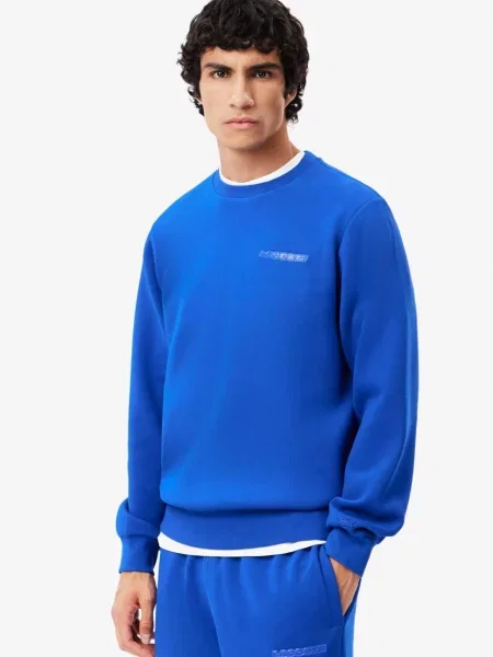 Толстовка Lacoste голубая
