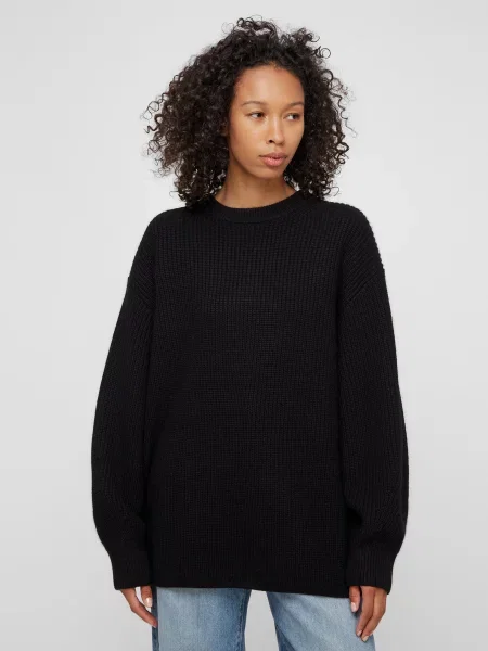 Кофти та светри PRPY віскоза/нейлон чорний