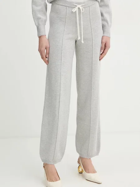 Twinset pantaloni de trening gri