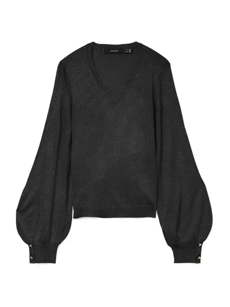 VERO MODA Pulover VMILONA' negru