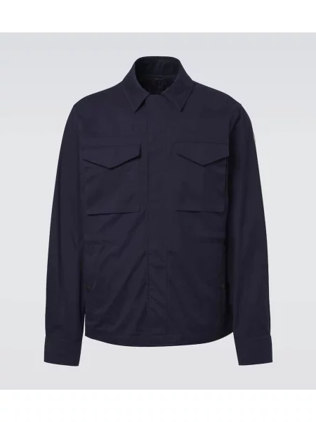 Geacă Moncler albastru