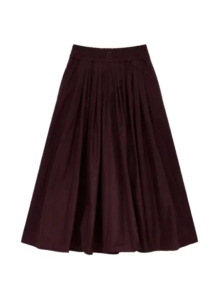 Tafta fustă midi 's Max Mara roșu