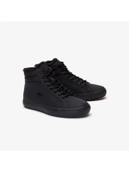 Lacoste черевики Straightset Thermo чорні