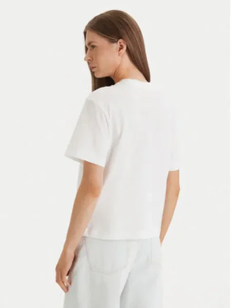 Calvin Klein Jeans Póló Boxy Fit fehér