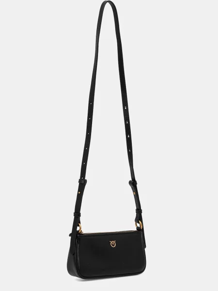 Geanta crossbody Pinko din piele negru