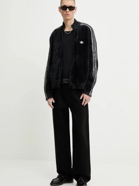 Adidas Originals bluza z aplikacją czarny