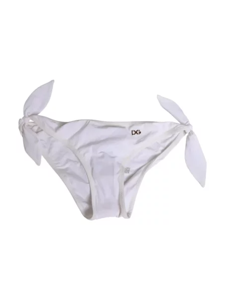 Strój kąpielowy Dolce And Gabbana wiązany biały