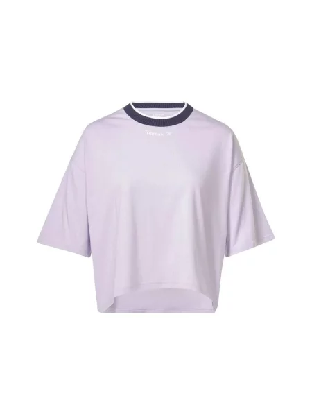 Majica Reebok Sport ljubičasta