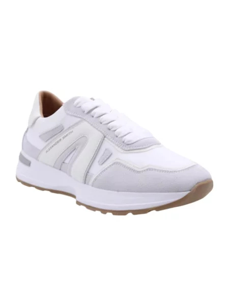 Sneakersy Alexander Smith białe