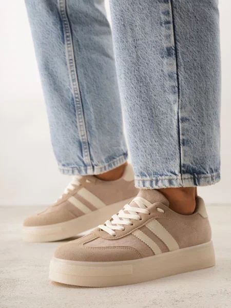 Sneakers Illi Crenli Roemary Balee Ladia închis bej