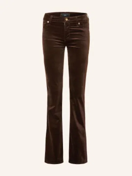 7 For All Mankind Džínové Kalhoty The Leggy Bootcut tmavě hnědá