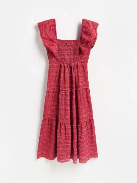 Reserved Rochie midi din roșu