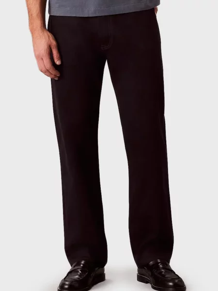 Класичні прямі джинси Calvin Klein Jeans чорні
