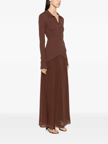 Rochie Patrizia Pepe tricotate maro