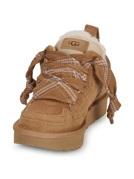 Pantofi Ugg de lână maro
