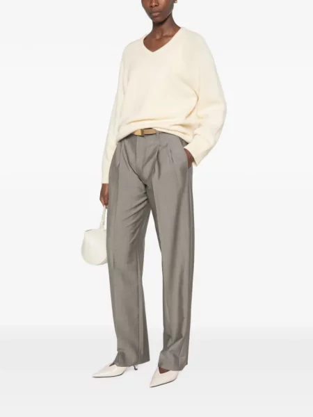 Pantaloni Victoria Beckham gri